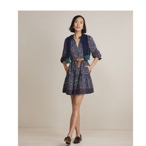 NET Vineyard Vines Fenwick Paisley Dress Small